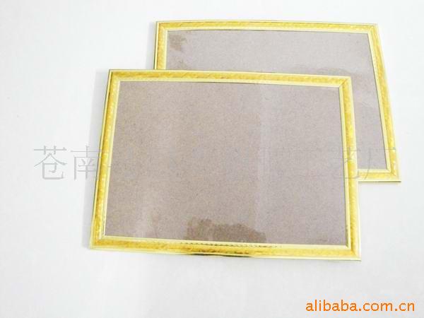 【供应塑料框 塑料镜框 奖状框 证书框 营业执照框】价格,厂家,图片,画框,苍南县冠美塑胶工艺厂-马可波罗网