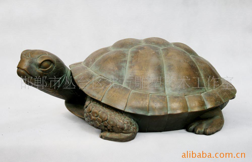 【供应树脂 仿真动物乌龟模型 仿真 动物雕塑(