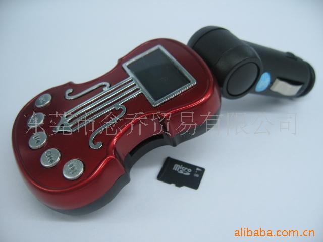 小提琴车载MP3 可读取U盘、TF卡+歌词显_小