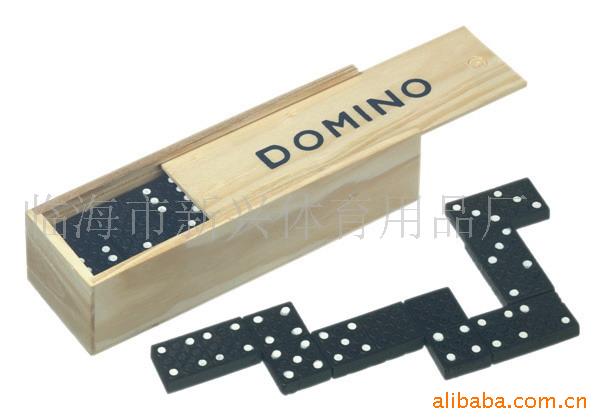 游戏棋-多米诺骨牌游戏棒木盒装组合游戏用品