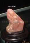 古代仕女图,粉冻石雕,摆件