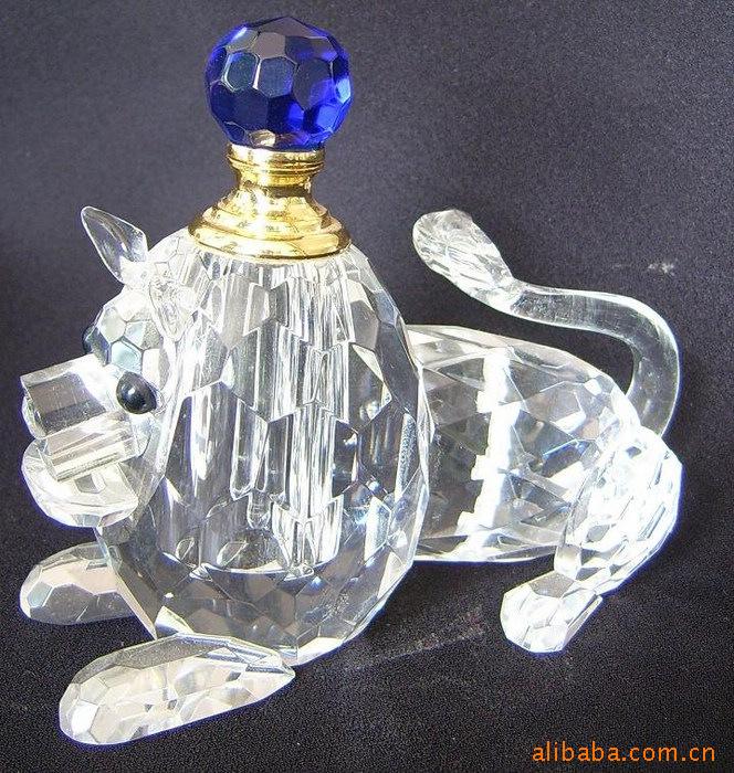 晶韵 水晶香水瓶 创意内画香水瓶 汽车香水座 浦江水晶厂家直销图片_9