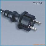 厂家供应欧洲延长线防水电源线插头放水电源插头