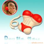 义乌新奇特礼品批发性感模特电话机