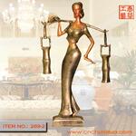 厂家直销 傣家女#3 树脂工艺品 家居摆件 树脂人物工艺品摆件