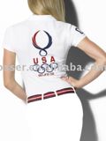 Beijing 2008 Olympic polo USA t-shirt