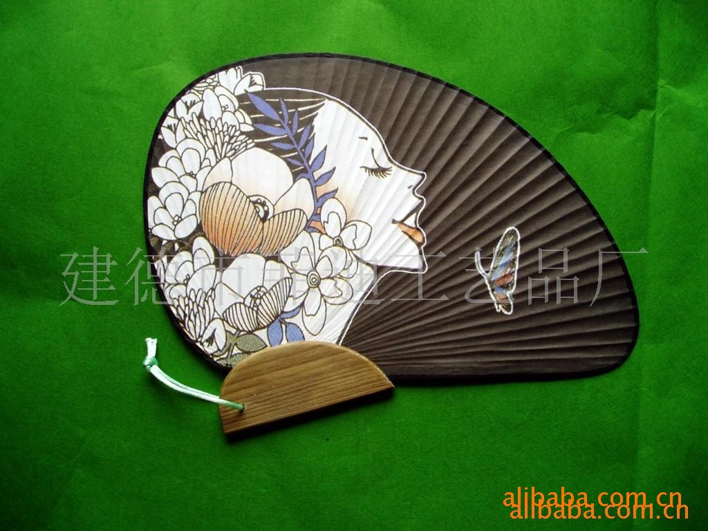 【优质直销】供应用料讲究 工艺独特 造型新颖千鸟广告扇