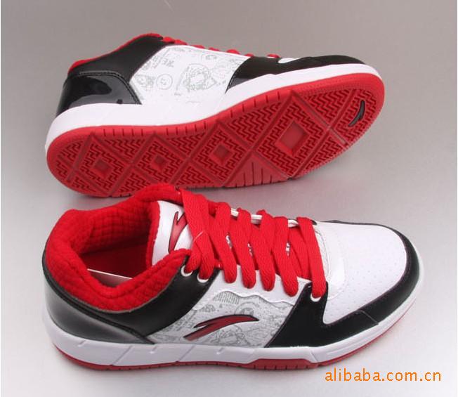 2011新款安踏正品专柜运动鞋低帮篮球鞋cba水泥杀手d048