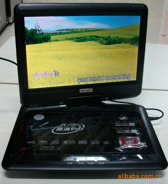 先科13.2寸便携式电视 移动dvd hevd.液晶电视/游戏/usb/sd