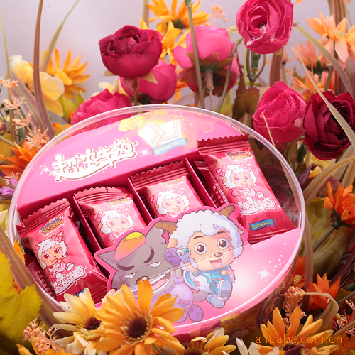 诚招喜羊羊产品各地代理商 申浦超浓牛奶巧克力