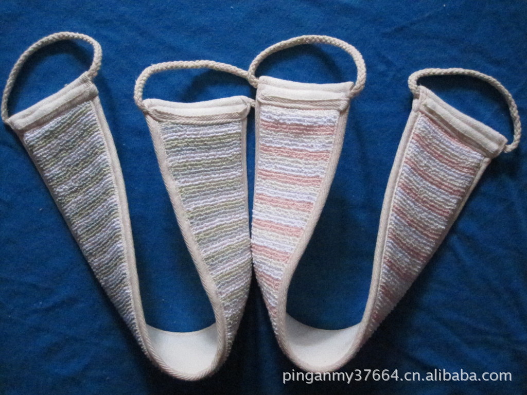 pe条纹拉背条pe塑料环拉背带条条纹点麻拉背带沐浴用品