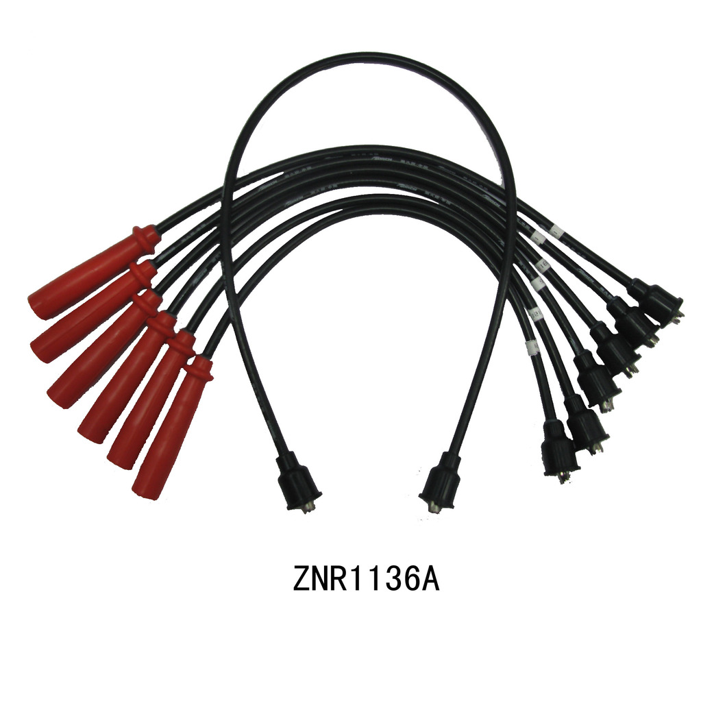 供应 解放141化油器(eq6102)燃气高压阻尼线 znr1136a