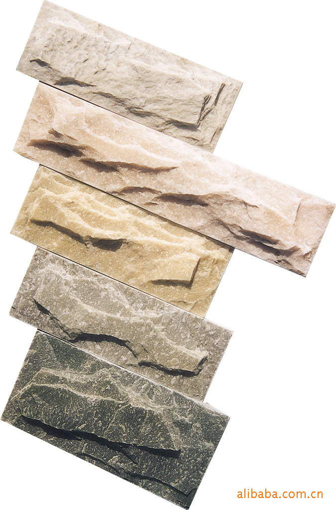 优质蘑菇石,海洋绿石材