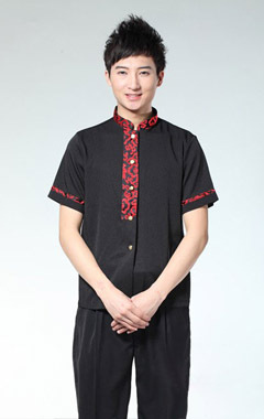 服装 制服工作服,校服,表演服 制服,工作服 > 06-010夏季短袖男士服务