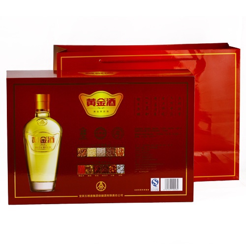 【团购】五粮液黄金酒35°礼盒