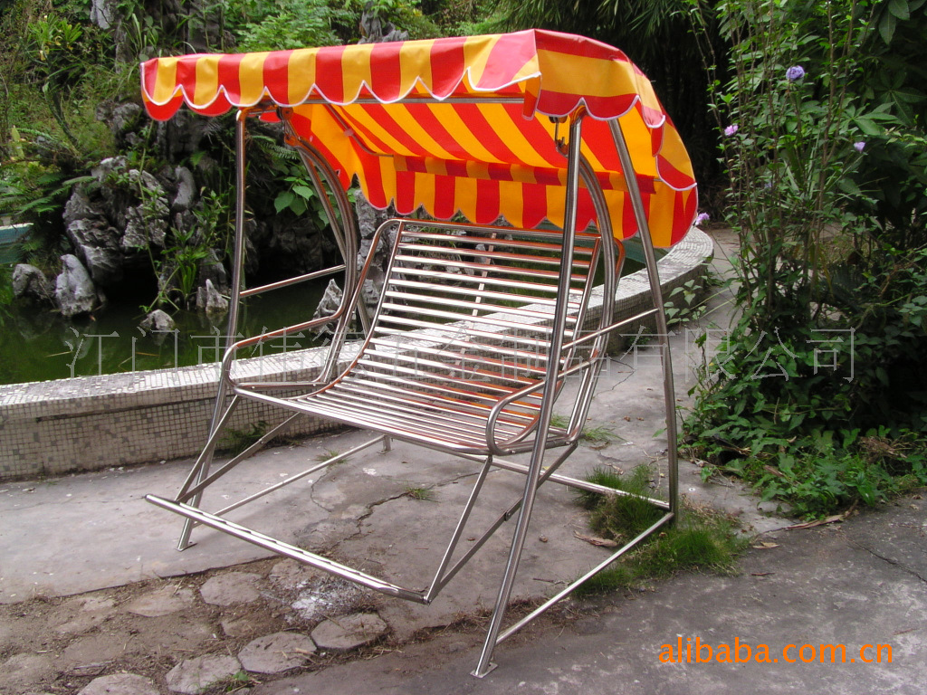 不锈钢摇椅,沙滩椅