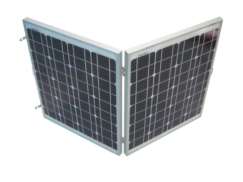 折叠式太阳能电池板折叠式太阳能发电机折叠式光伏发电板100w