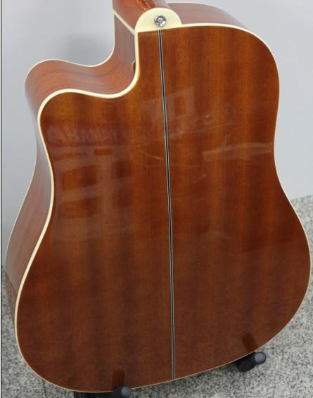 monica 4126c 缺角民谣木吉他 广州市弘扬乐器