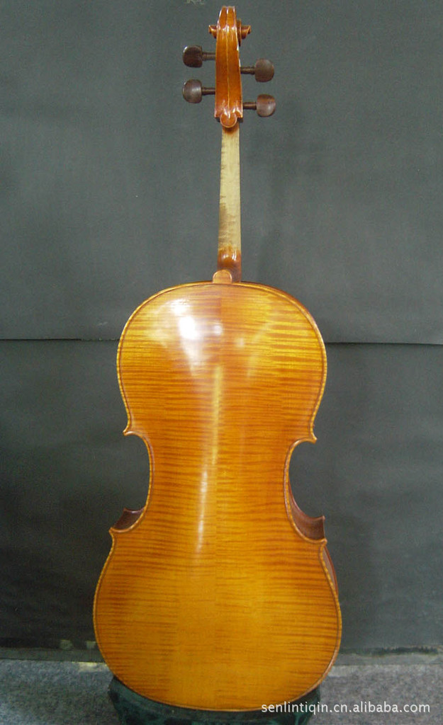 fc126 中国著名品牌森林提琴,纯手工专业百年老房柁大提琴4/4