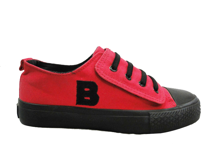 【【上海回力】wz131粉红时尚假系带上海回力低帮黑底