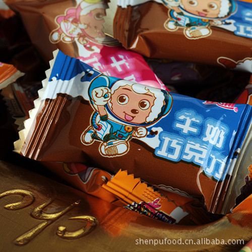 诚招喜羊羊产品各地代理商 申浦金帆巧克力