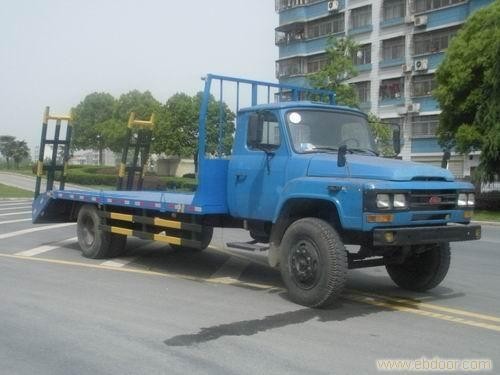 东风尖头平板车可做三米宽湖北程力专用汽车东风程力威