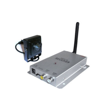 4g四频道无线av监控接收器 ccd 420线彩色微型无线摄像机