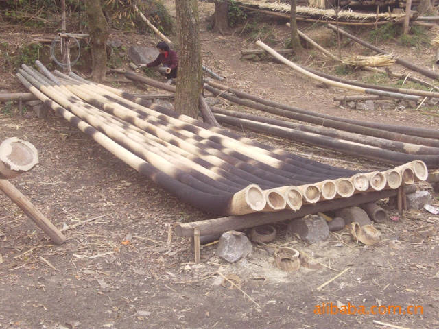 竹排制作方法图片