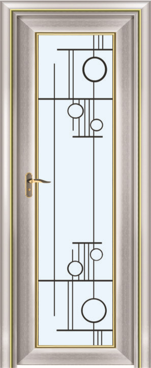 厂家直销铝合金门单包边门可订做