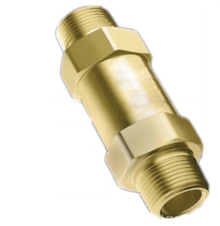 本公司生产不同接头尺寸和大小的单向阀,质量好,价格合理.