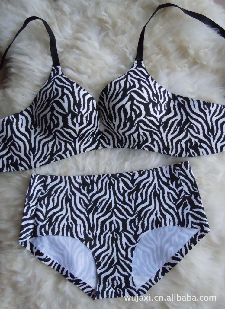 维多小碎花 多种豹纹花色 性感舒适文胸图片,维多