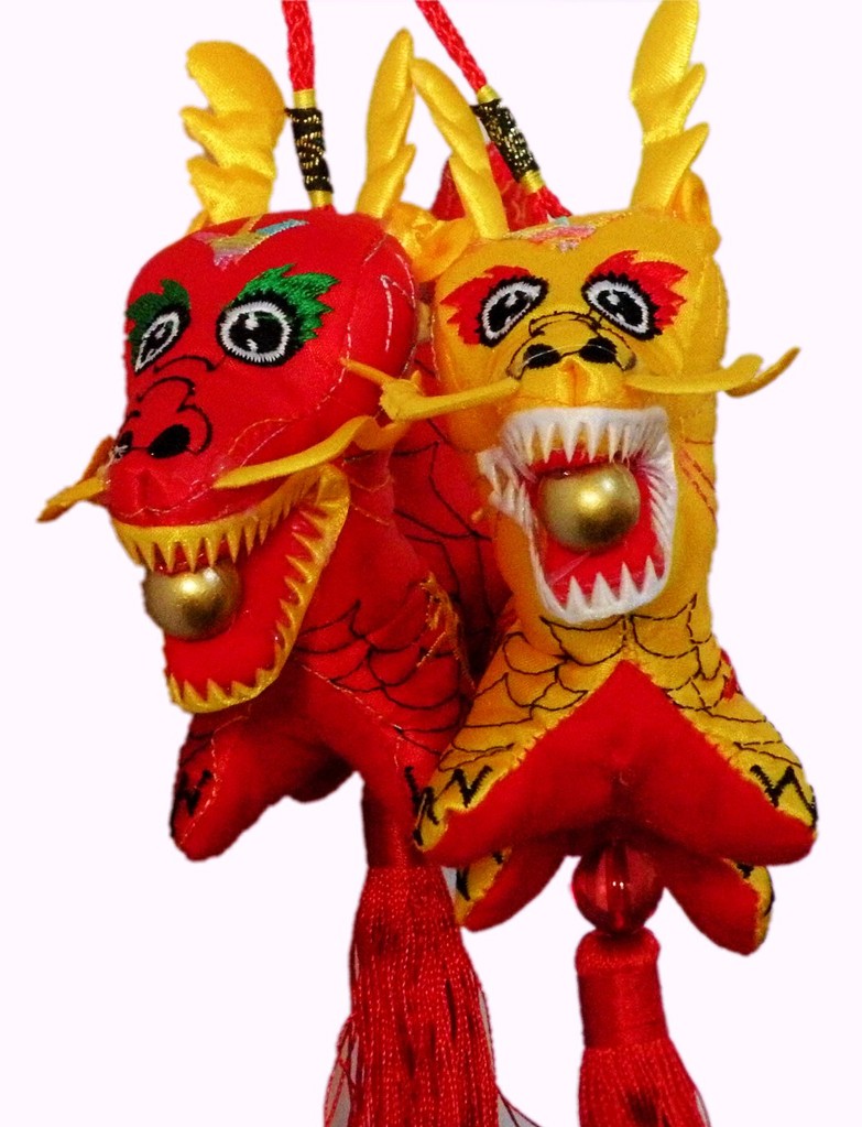 布艺工艺品 龙公仔 刺绣工艺龙 汽车挂件 龙挂件 布艺龙 龙工艺品