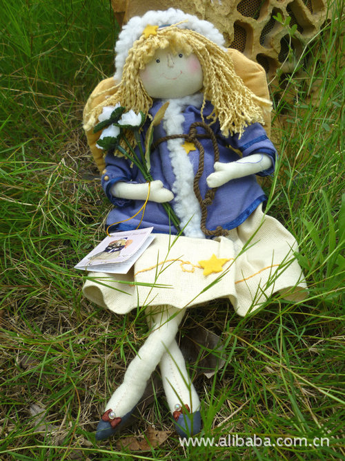 【美诺得 布艺手工月份娃娃 家居装饰品摆件】价格,厂家,图片,人偶