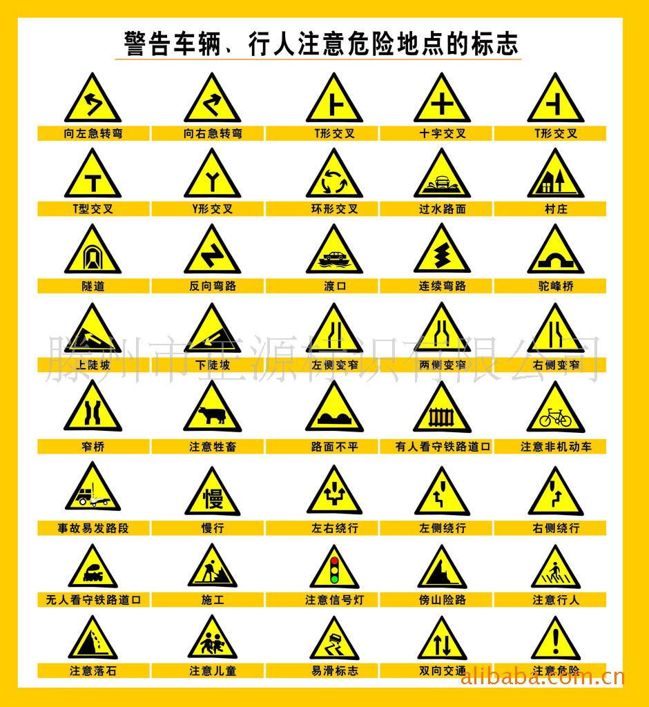 交通安全標誌牌,夜光牌,警示牌,地點識別,停車場