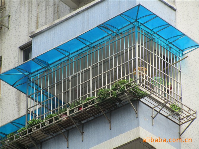 广州亚运催旺frp玻纤板雨棚市场