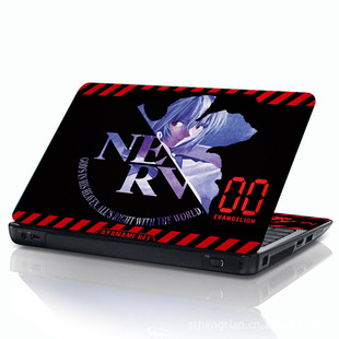 新世纪福音战士eva新剧场版 卡通动漫周边 绫波丽 高清笔记本贴膜