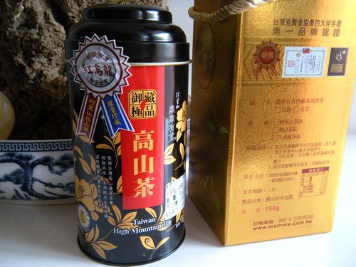 台湾阿里山鼎鼎有茗高山茶红乌龙马英九代言珍藏版防伪鼎鼎有名