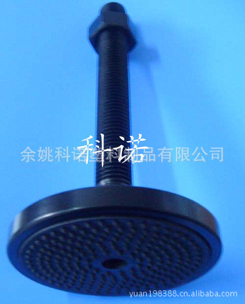 M22碳钢调节脚 机床垫铁 黑色重力支撑脚