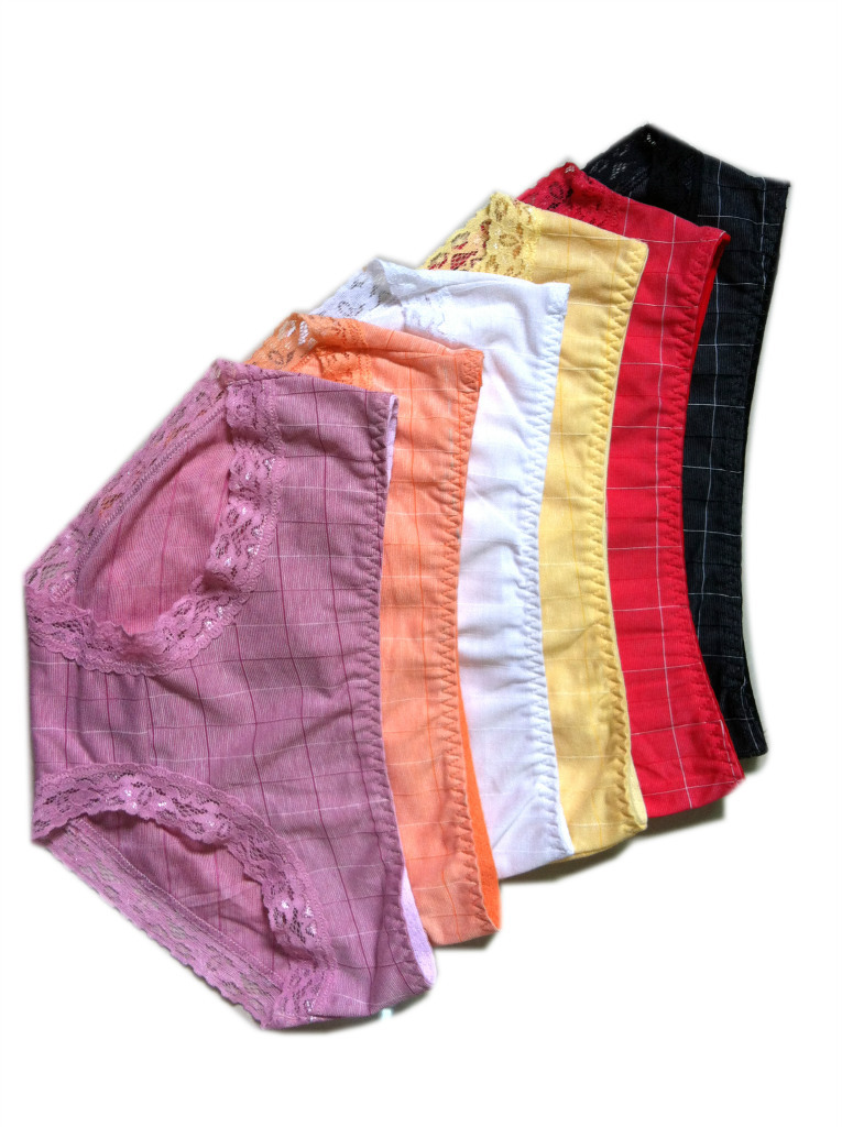 蕾丝花边 网格女士低腰内裤 yd029