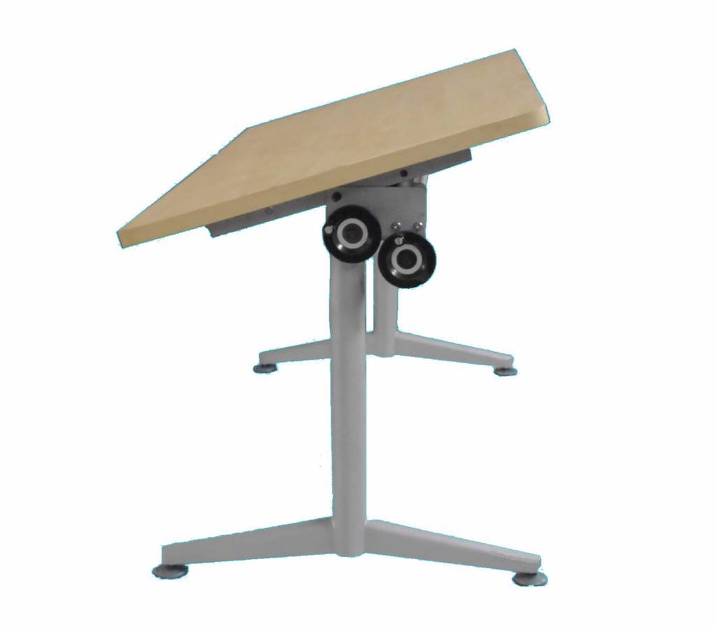 双向手摇式可升降办公桌学习桌