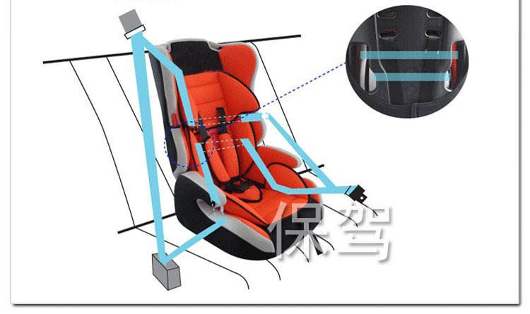 儿童安全汽车座椅9个月到12岁 儿童车用座椅新款厂家批发热e008c