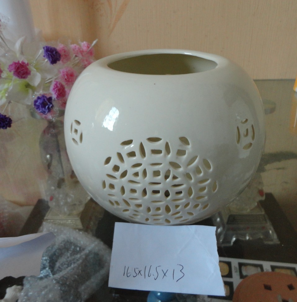 加工制订各式陶瓷灯罩环保白色壁灯陶瓷罩