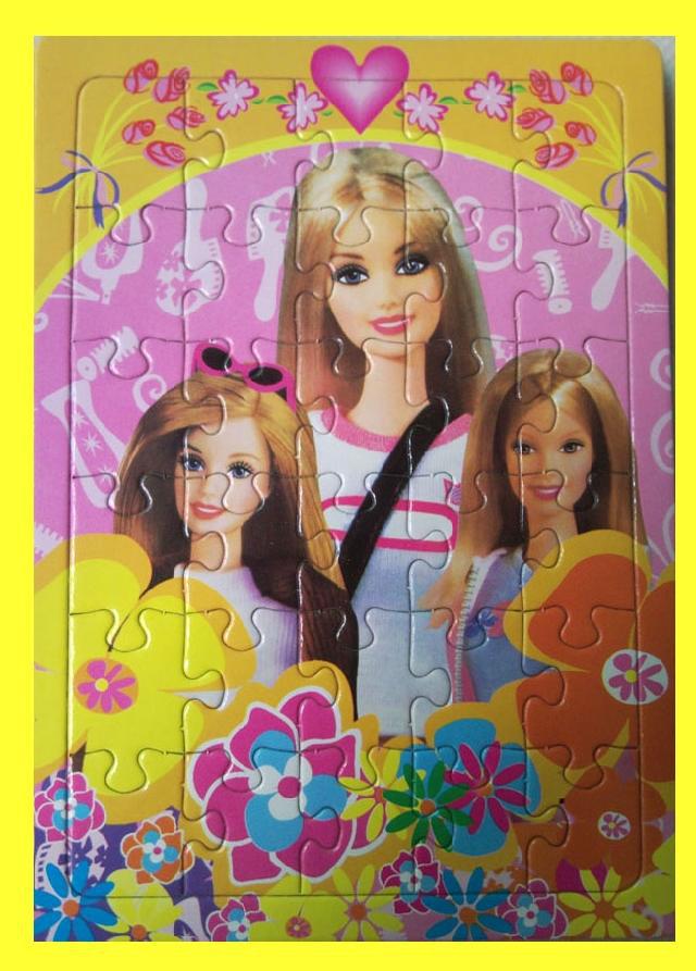 早教玩具热销拼图 卡通/动漫拼图 芭比娃娃图片_3