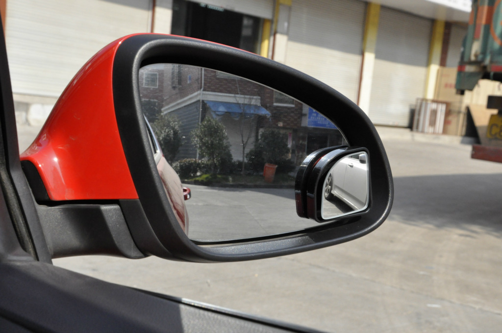 汽车后视镜 车用盲点镜 扇形可调式盲点镜 车载装饰镜 汽车用品