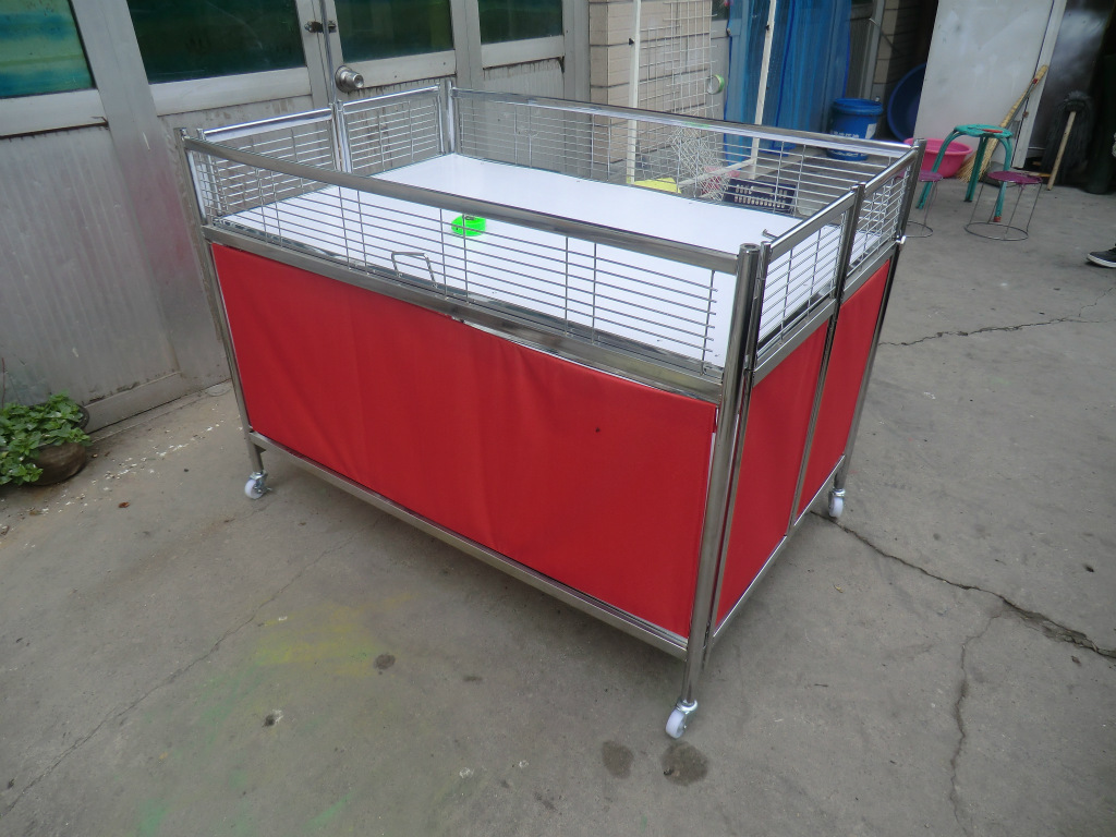 高档电镀折叠花车 促销花车 特卖花车 特价台