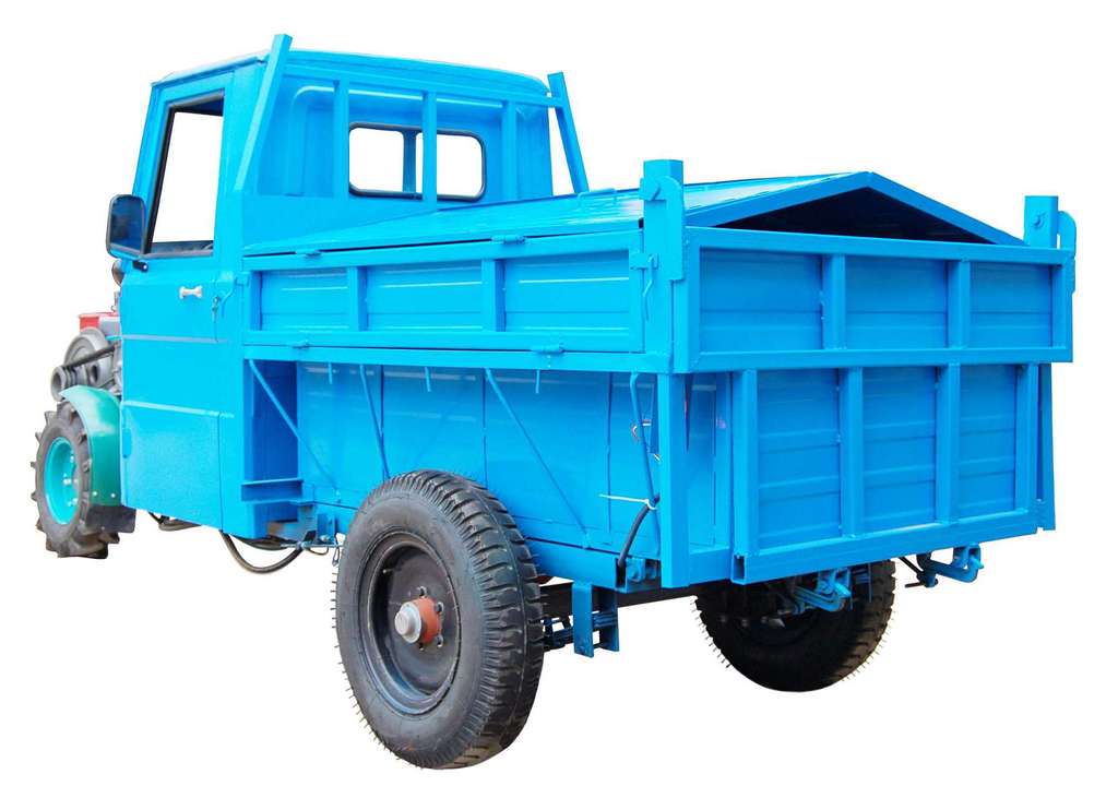 垃圾清运车(小型方向盘前驱式拖拉机)