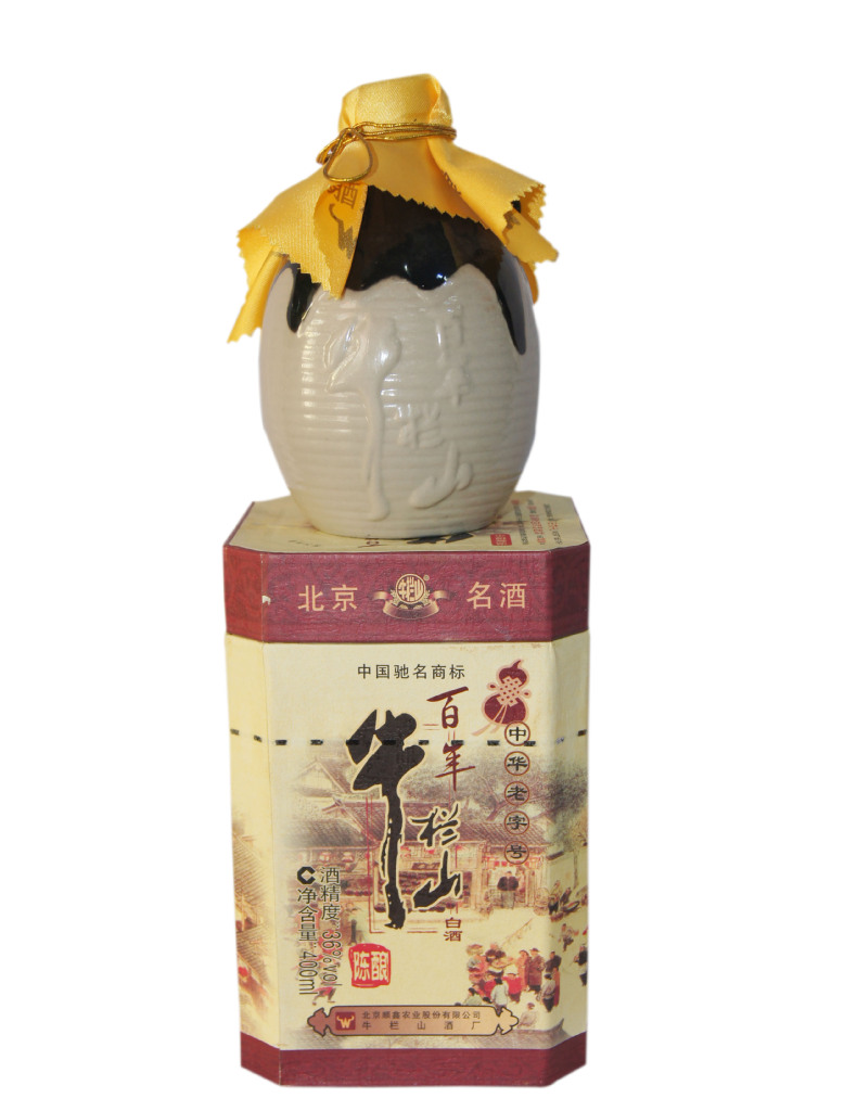 52度百年牛栏山二锅头 52度百年牛栏山陈酿 400ml坛装