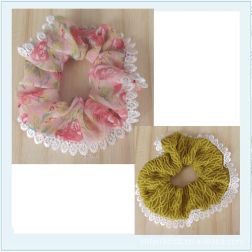 花边头圈 头花批发 两元店批发
