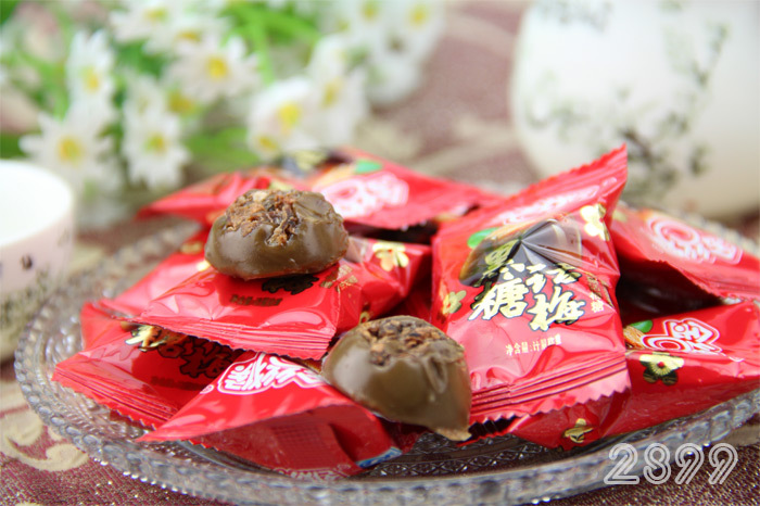金丝猴黑糖话梅糖128克 2899结婚喜