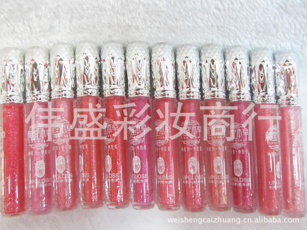 健康,个人护理,美容 彩妆用品 唇彩,口红,唇蜜 批发 相宜本草484# 花